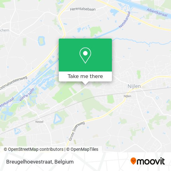 Breugelhoevestraat map