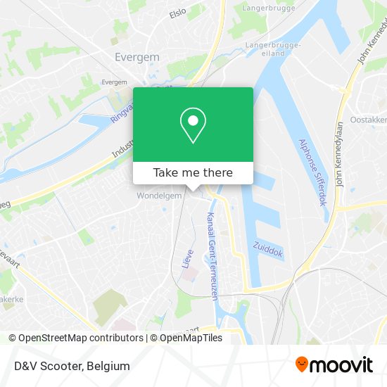 D&V Scooter map