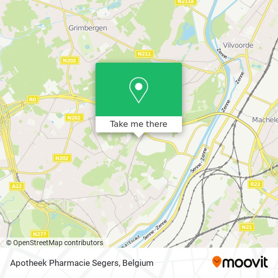 Apotheek Pharmacie Segers map