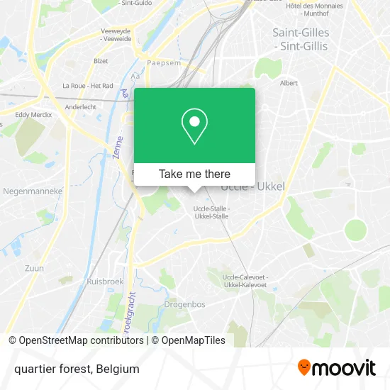 quartier forest map