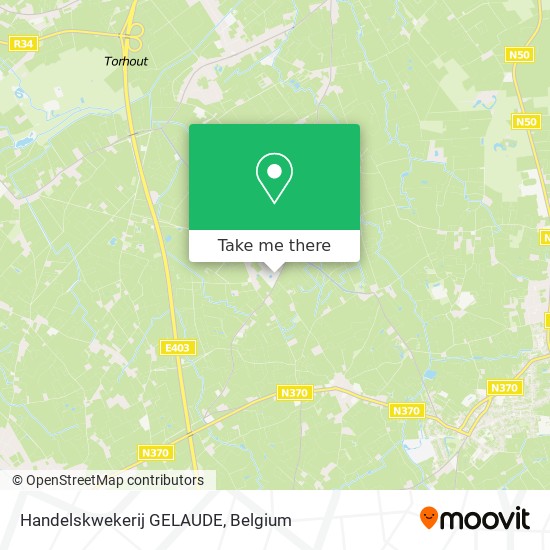 Handelskwekerij GELAUDE map