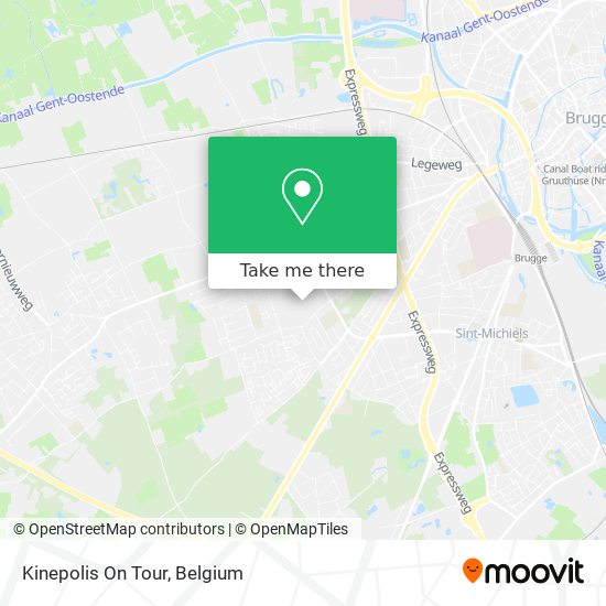 Kinepolis On Tour map