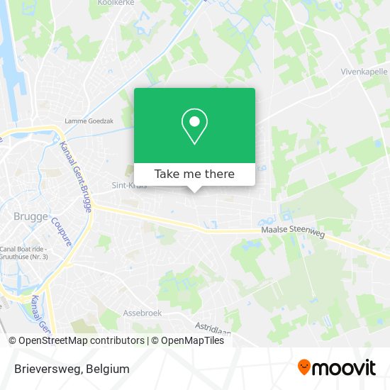 Brieversweg map