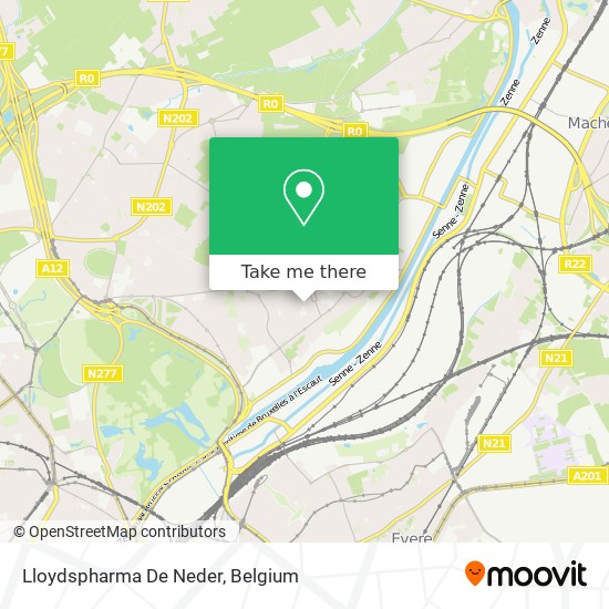 Lloydspharma De Neder map