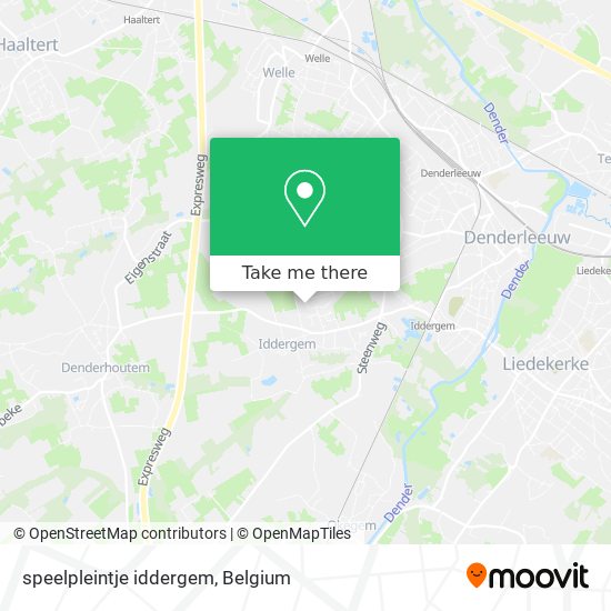 speelpleintje iddergem plan