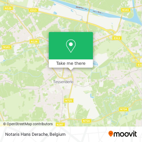 Notaris Hans Derache map