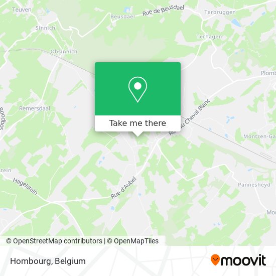 Hombourg map