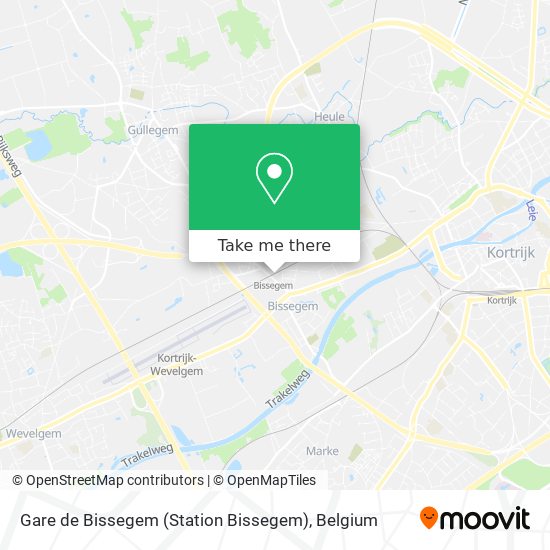 Gare de Bissegem (Station Bissegem) map