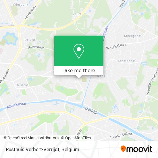 Rusthuis Verbert-Verrijdt plan