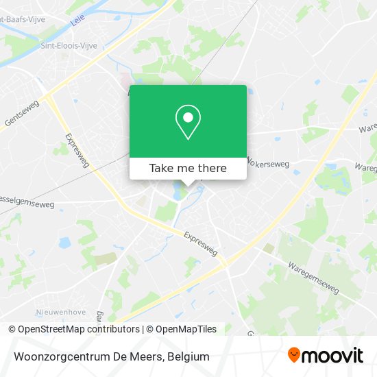 Woonzorgcentrum De Meers map