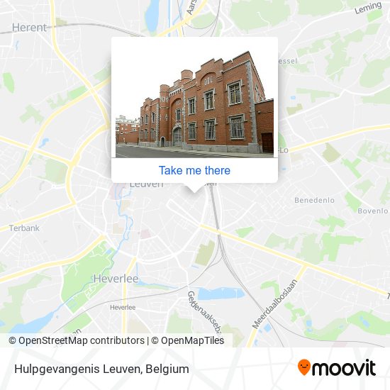 Hulpgevangenis Leuven map