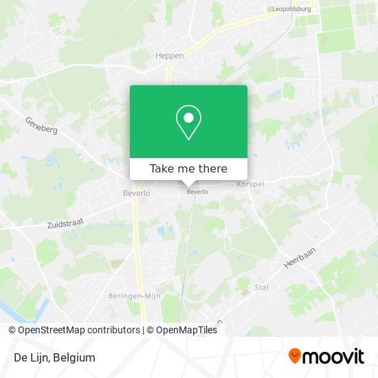 De Lijn map