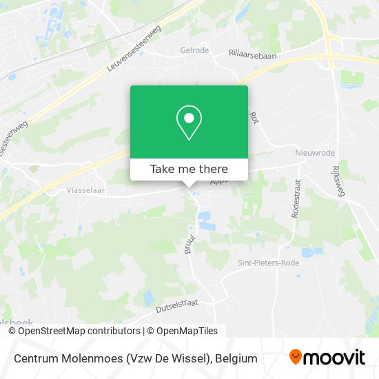 Centrum Molenmoes (Vzw De Wissel) map