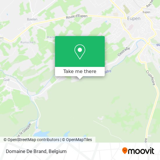 Domaine De Brand map