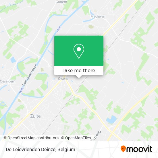 De Leievrienden Deinze plan