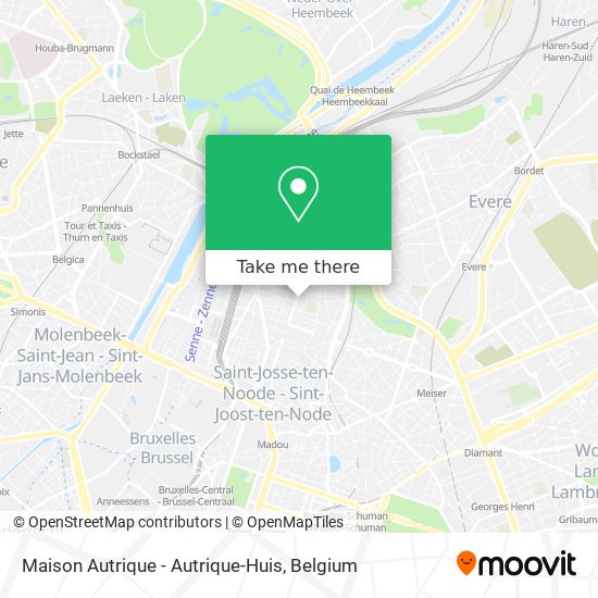 Maison Autrique - Autrique-Huis map