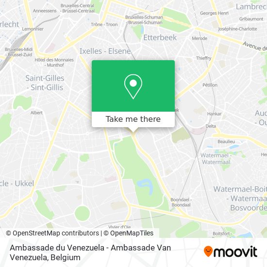 Ambassade du Venezuela - Ambassade Van Venezuela plan