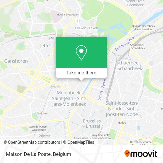 Maison De La Poste map