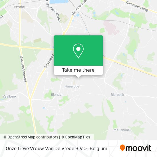 Onze Lieve Vrouw Van De Vrede B.V.O. map
