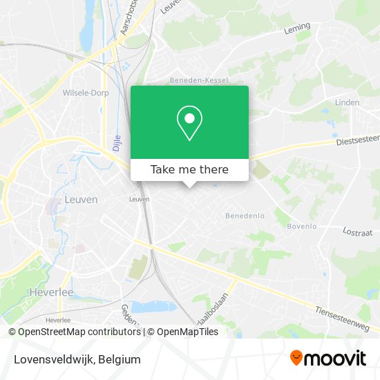 Lovensveldwijk map
