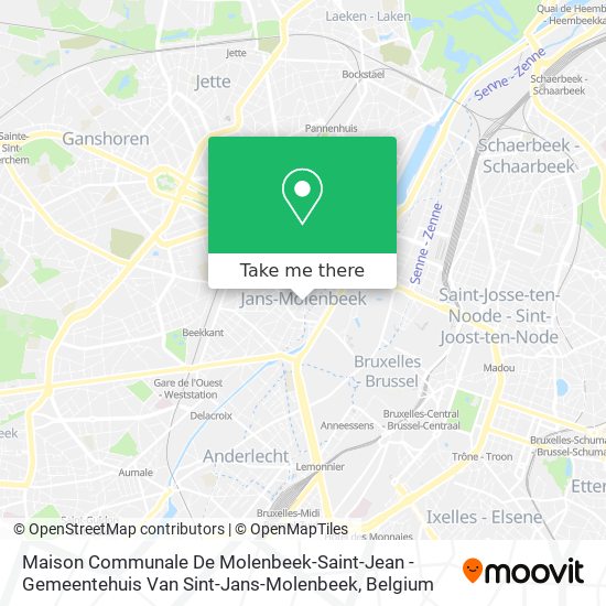 Maison Communale De Molenbeek-Saint-Jean - Gemeentehuis Van Sint-Jans-Molenbeek plan