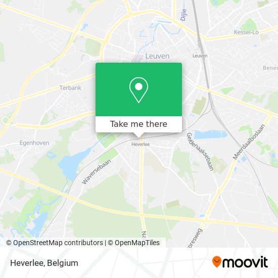 Heverlee map