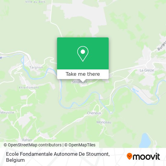 Ecole Fondamentale Autonome De Stoumont map