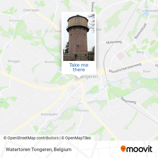 Watertoren Tongeren plan