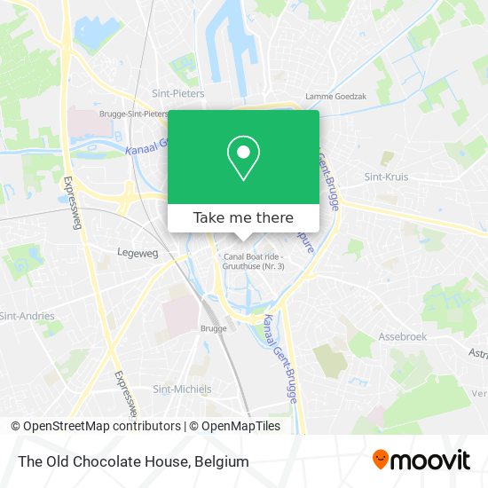 The Old Chocolate House map