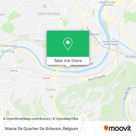 Mairie De Quartier De Sclessin map