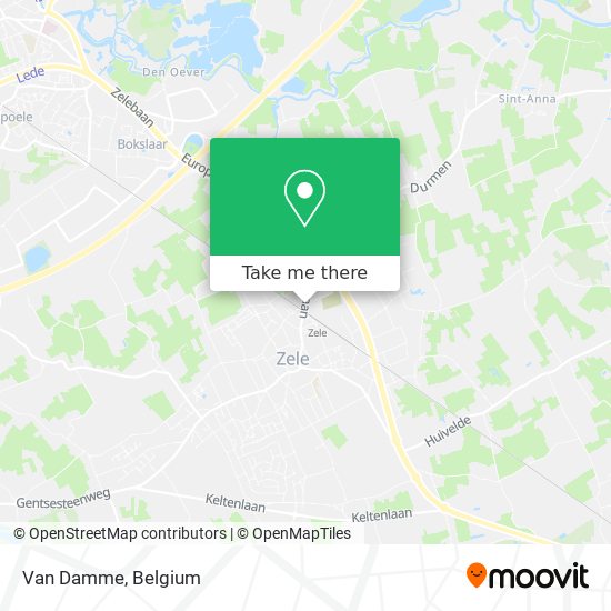 Van Damme map