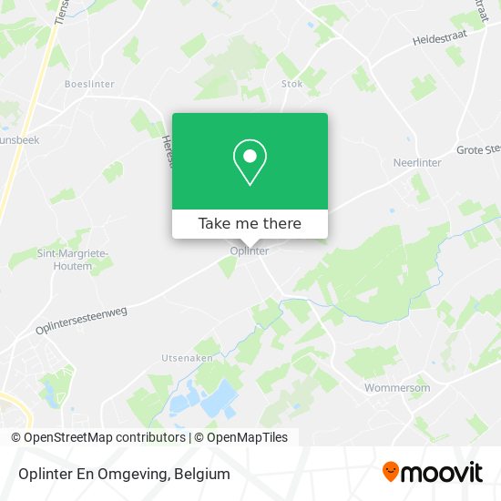 Oplinter En Omgeving map