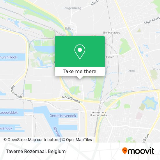 Taverne Rozemaai map