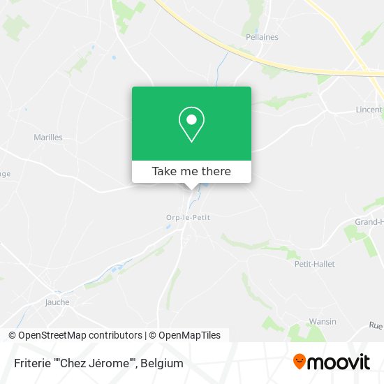 Friterie ""Chez Jérome"" map