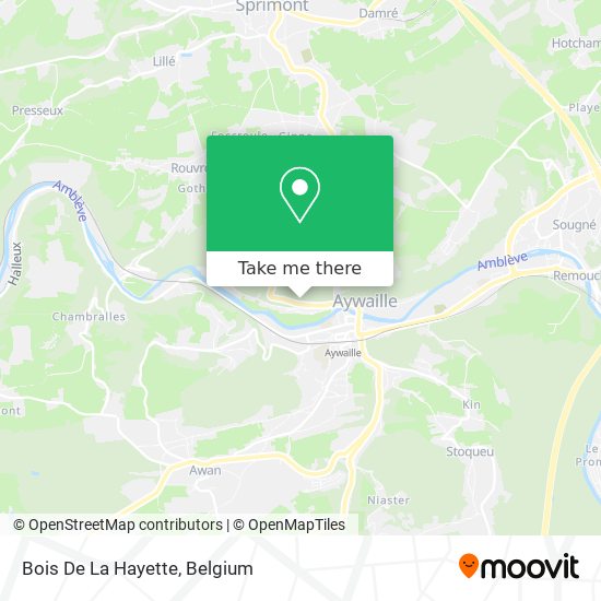 Bois De La Hayette map