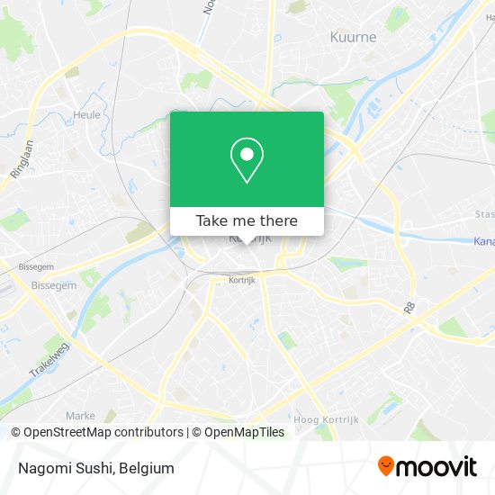 Nagomi Sushi map