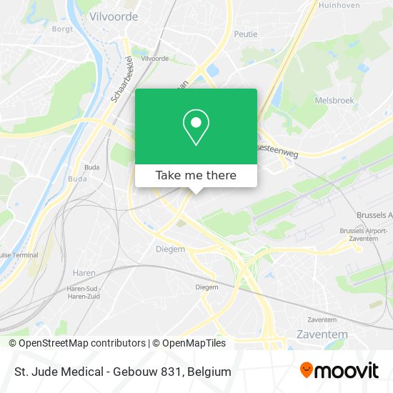 St. Jude Medical - Gebouw 831 map