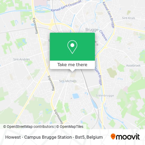 Howest - Campus Brugge Station - Bst5 plan