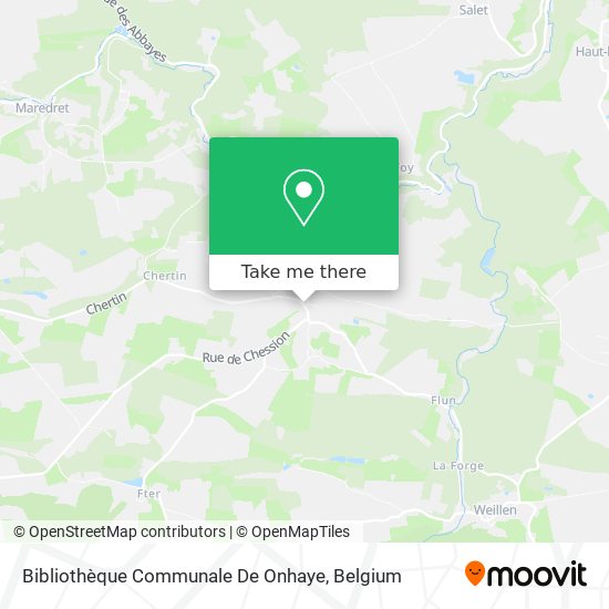 Bibliothèque Communale De Onhaye map