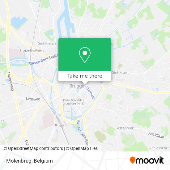 Molenbrug map