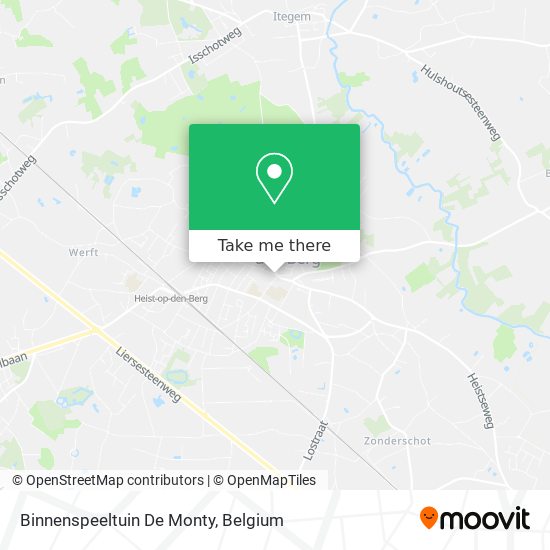 Binnenspeeltuin De Monty map