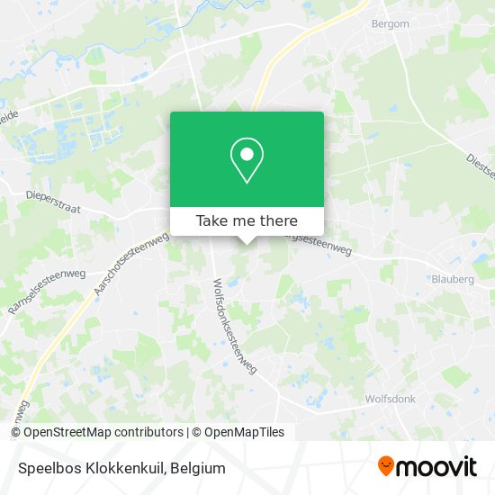 Speelbos Klokkenkuil plan