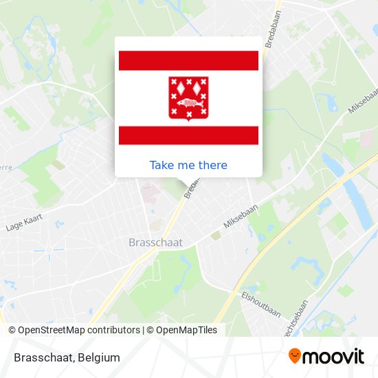 Brasschaat map