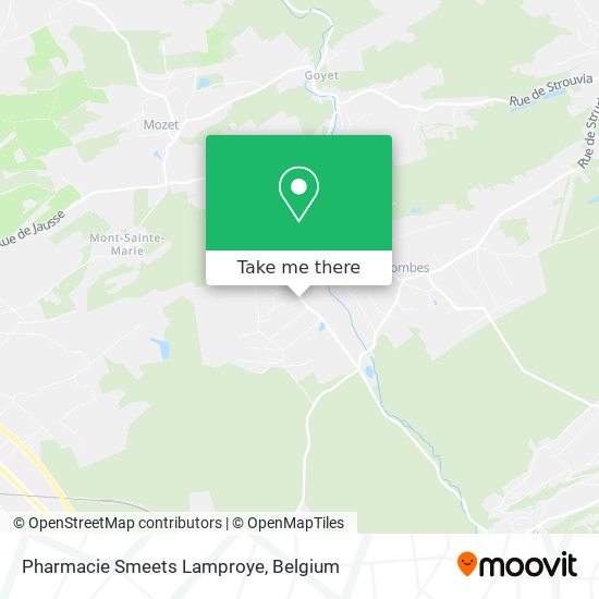 Pharmacie Smeets Lamproye map