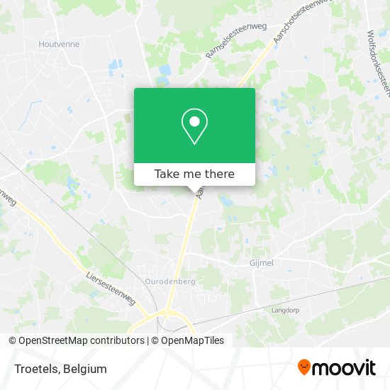 Troetels map