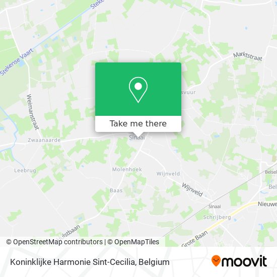 Koninklijke Harmonie Sint-Cecilia map