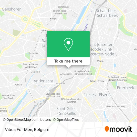 Vibes For Men map