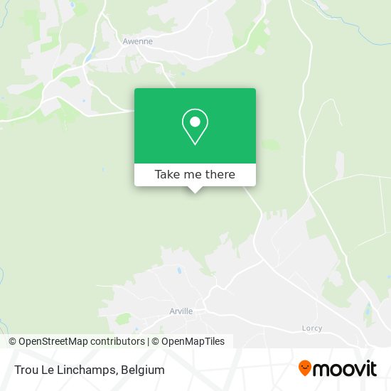 Trou Le Linchamps map