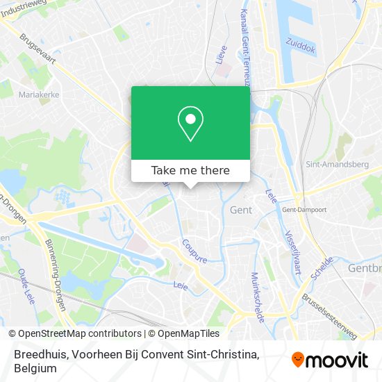 Breedhuis, Voorheen Bij Convent Sint-Christina map