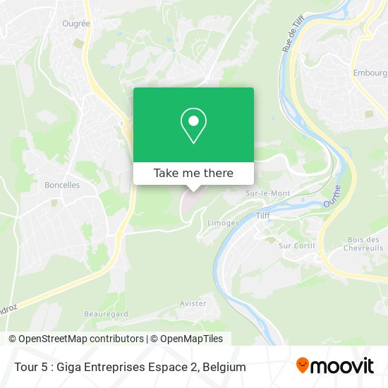 Tour 5 : Giga Entreprises Espace 2 map